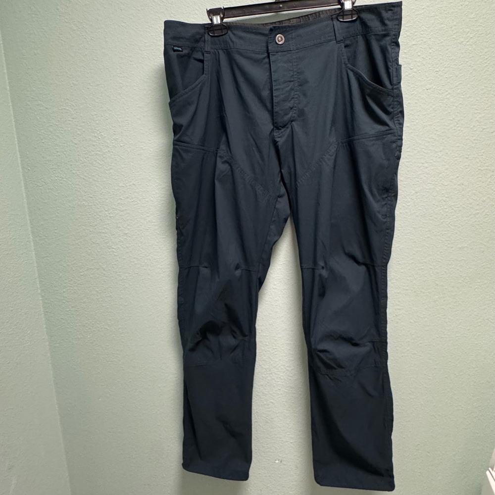 KÜHL Renegade Rock Pants Men 38x32 Blue Outdoor Hiking Stretch Style 5603